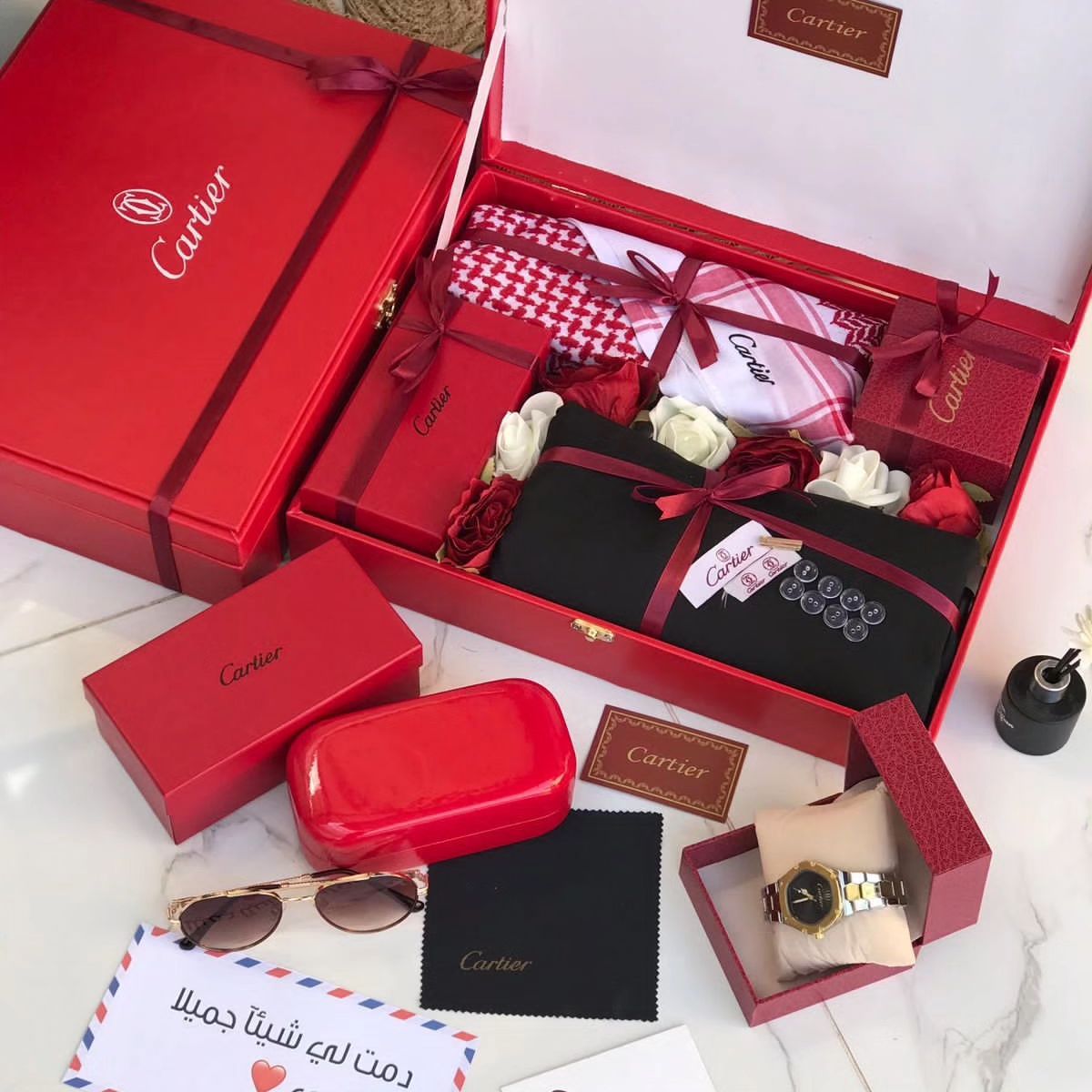 طقم رجالي قماش كارتير