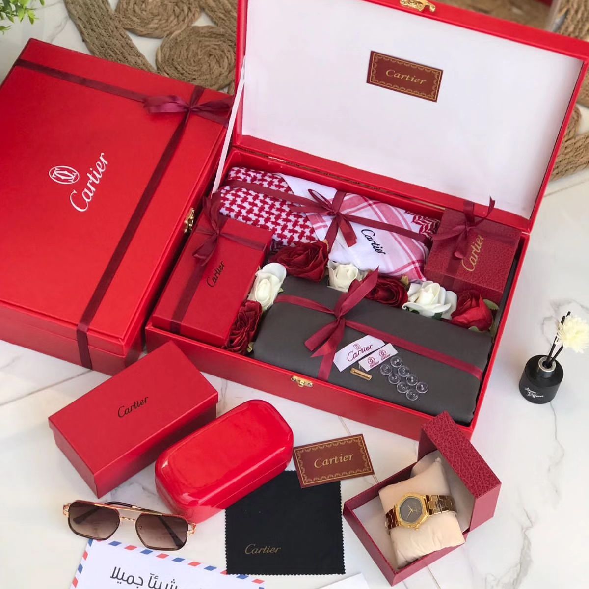 طقم رجالي قماش كارتير