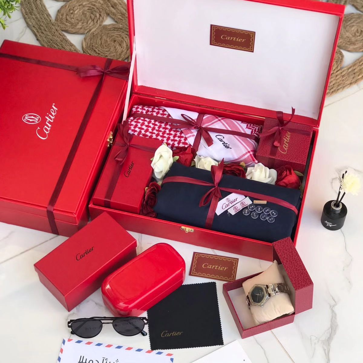 طقم رجالي قماش كارتير