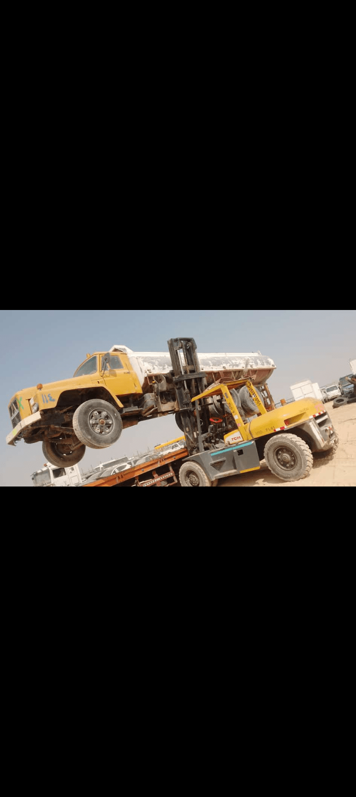 فوركلفت للإيجار بجميع انواعها وأحجامها