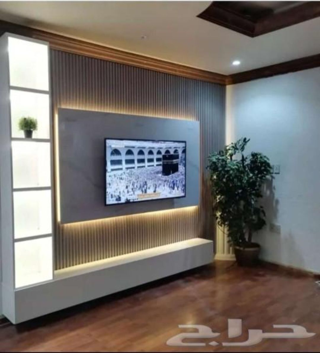 ديكورات منزليه بديل الخشب بديل ارخام مرايات رفوف ش