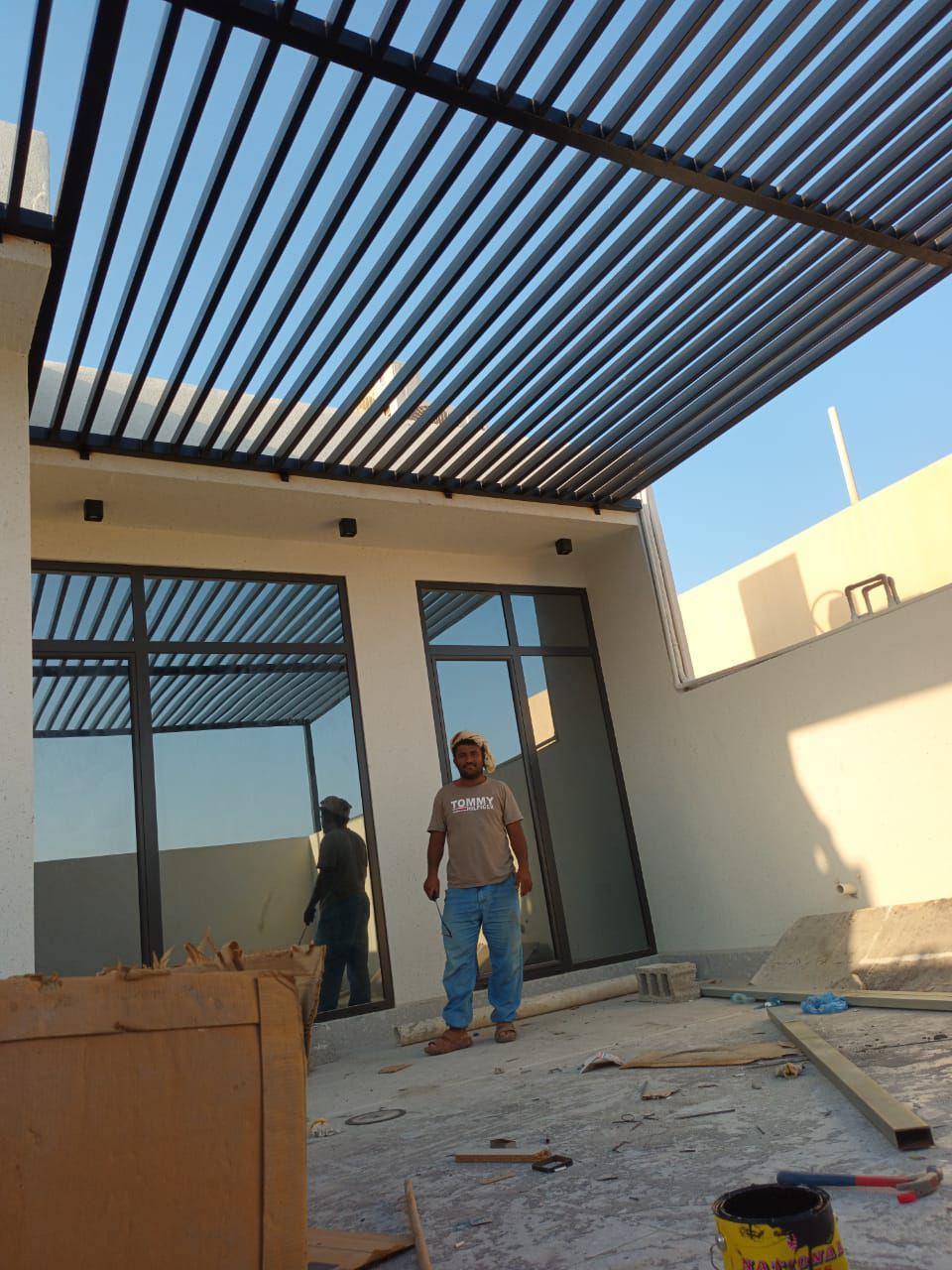 موسسة انجازات الوفاء للمقاولات العامه سواتر دهانات