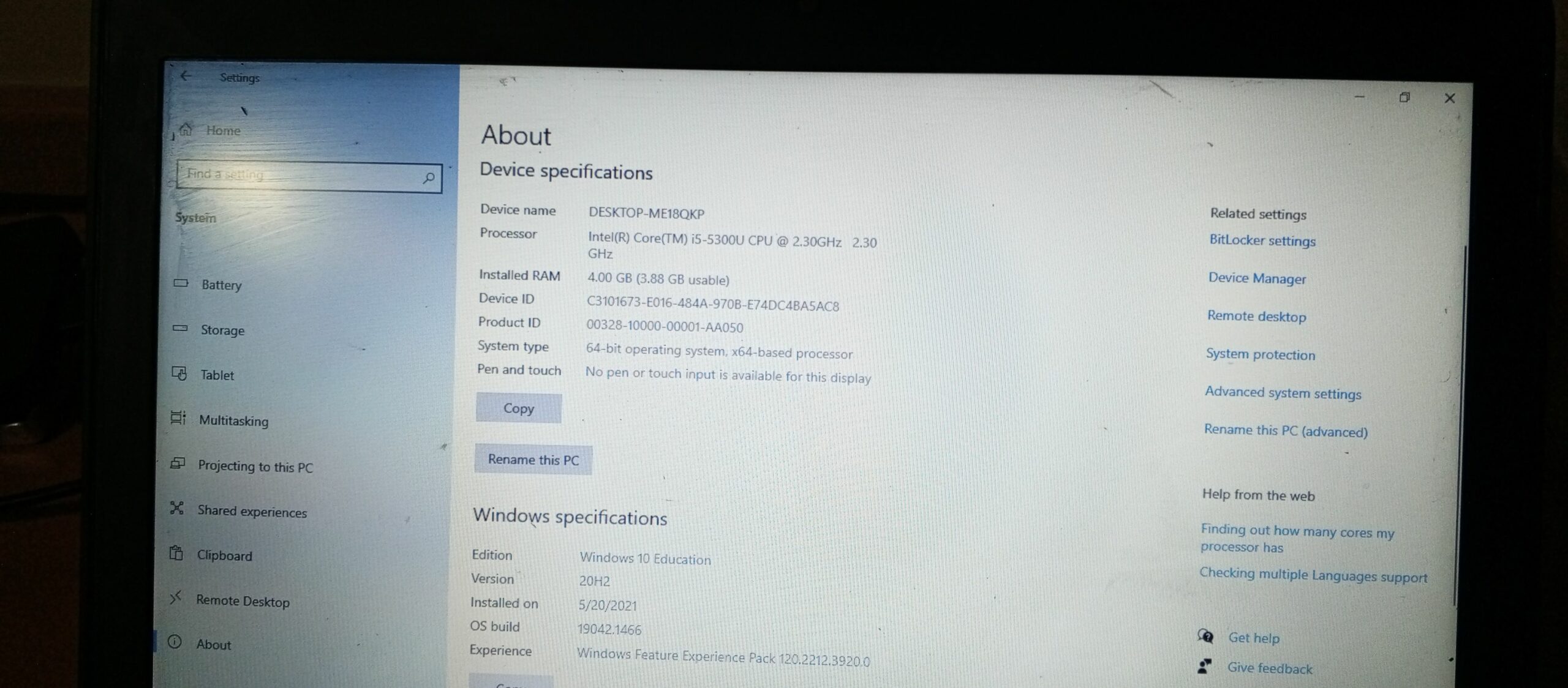 HP Elite book for sale