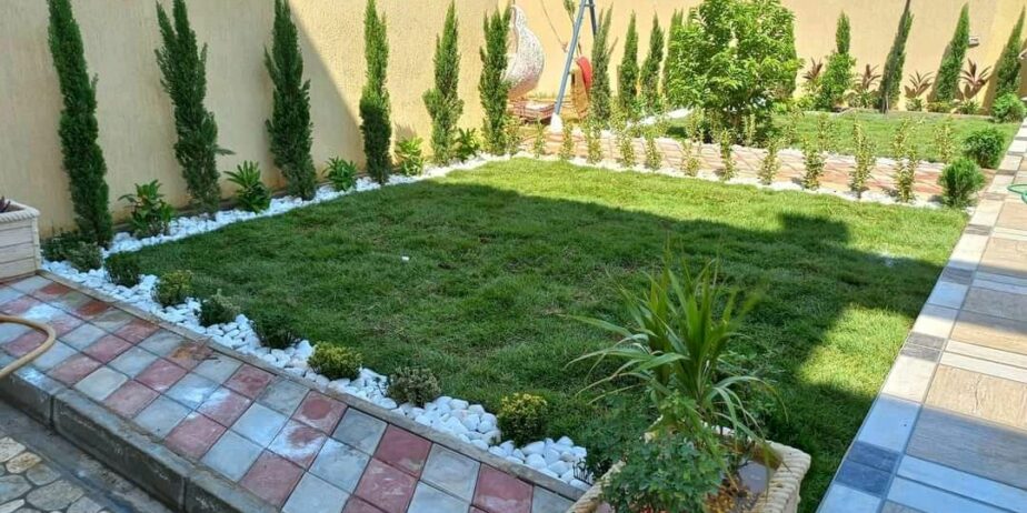 تنسيق حدائق جدة و مكه شلالات عشب صناعي ثيل طبيعي ج