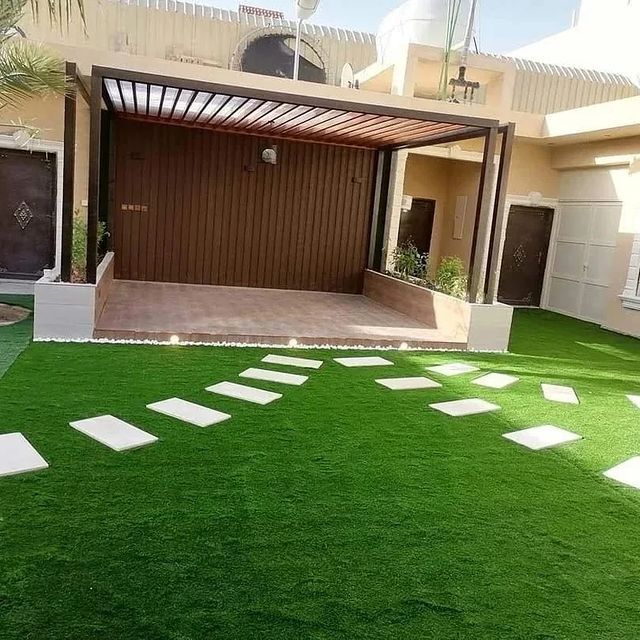 تنسيق حدائق وعشب صناعى