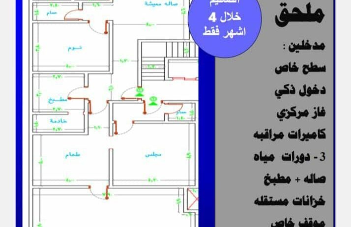 شقق فاخره للاستثمار والعيش للتمليك تحت التشطيب بجو