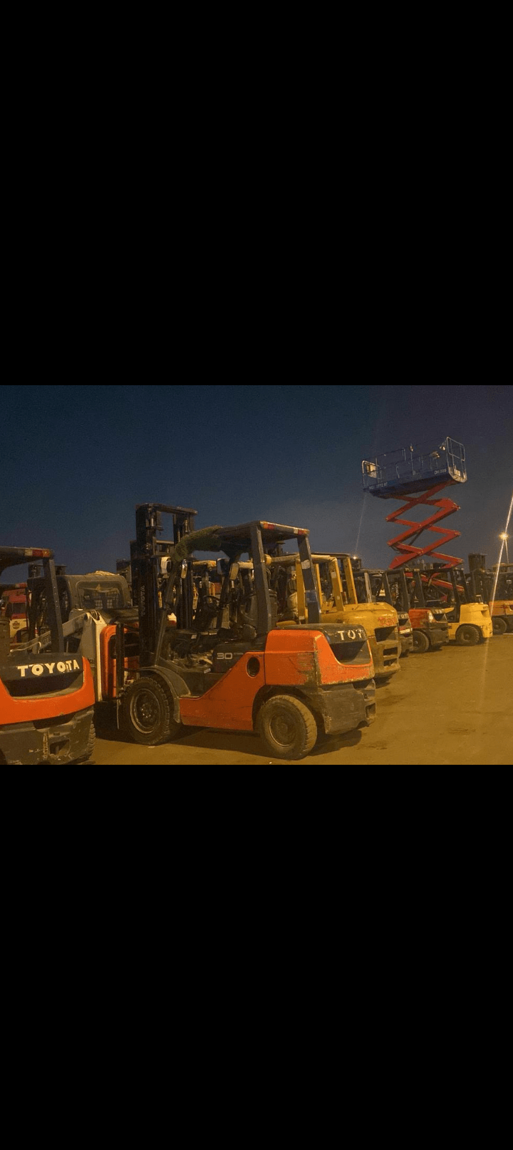 فوركلفت رافعات شوكيه للإيجار جميع انواعها واحجامها