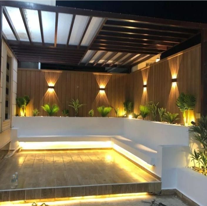 تنسيق حدائق جدة و مكه شلالات عشب صناعي ثيل طبيعي ج