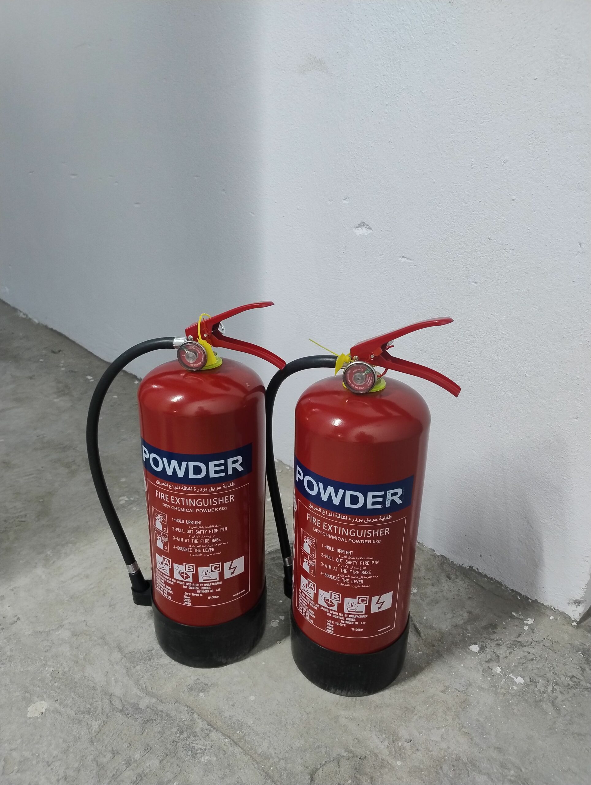 خدمات صيانة إعادة تعبئة طفايات الحريق