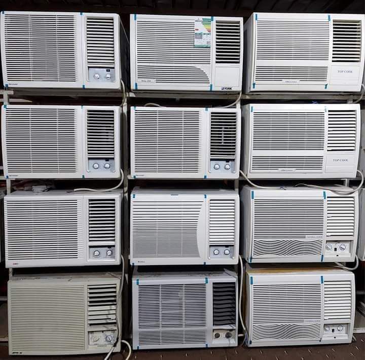 للبيع مكيفات شباك واسبلت تلاجه فرن غساله فليزر مست