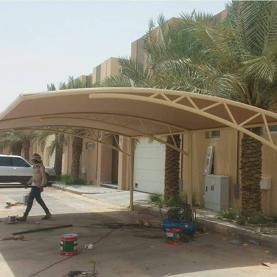 حداد مظلات وسواتر وجميع اعمال الحداده