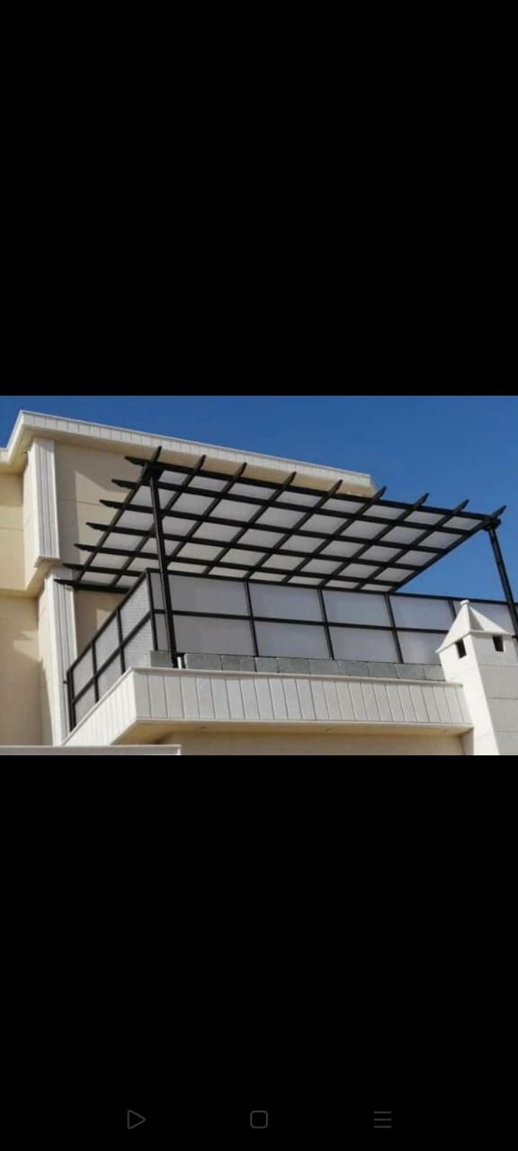 عالم الضل مضلات سواتر برجولات لكسان قماش شبوك