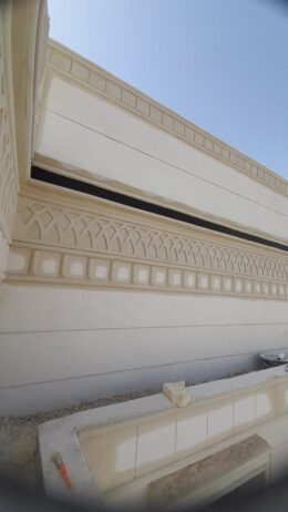 اللياسه الملونه الحديثه للواجهات الخارجيه وتكلفتها