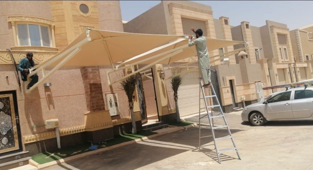 مضلات وسواتر برجولات جلسات تنسيق حدائق شبوك وجميع