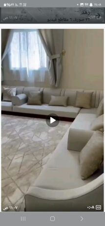 كنب تلبيس واه جديد مساند كورسي ستاره رول مجلس عربي