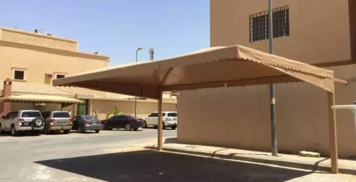 مضلات وسواتر وهناجر ومجالس خارجية وجميع أنواع الحد