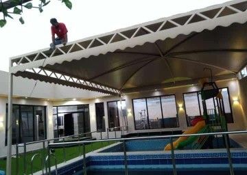 مظلات وسواتر بيوت الشعر هناجر