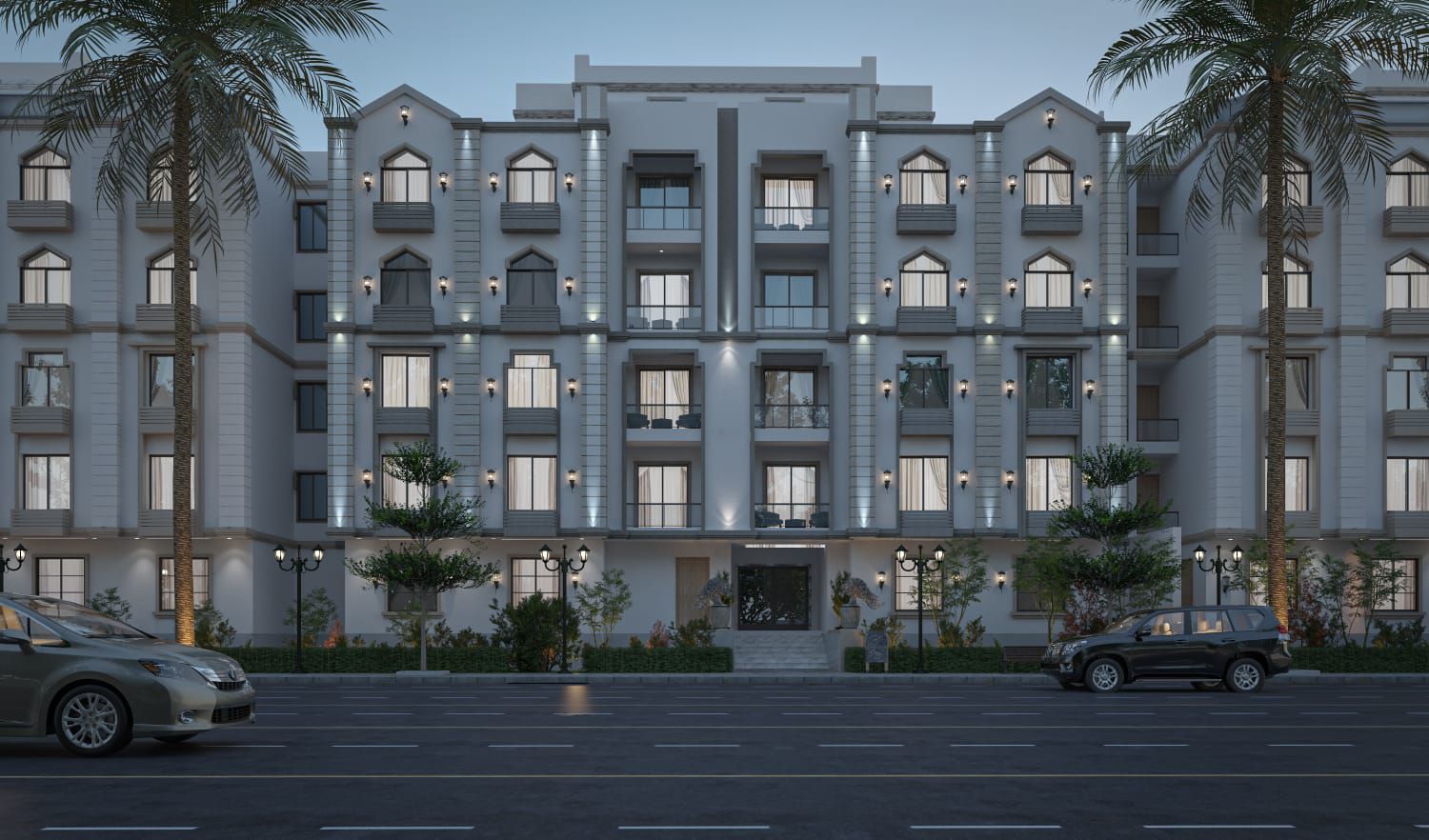 تصميم واجهات منازل وتصميم داخلى وديكورات