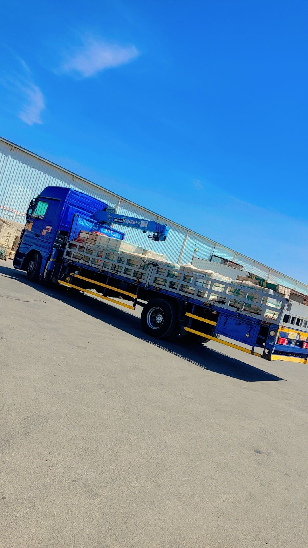 سياره ونش كبير نقل عام