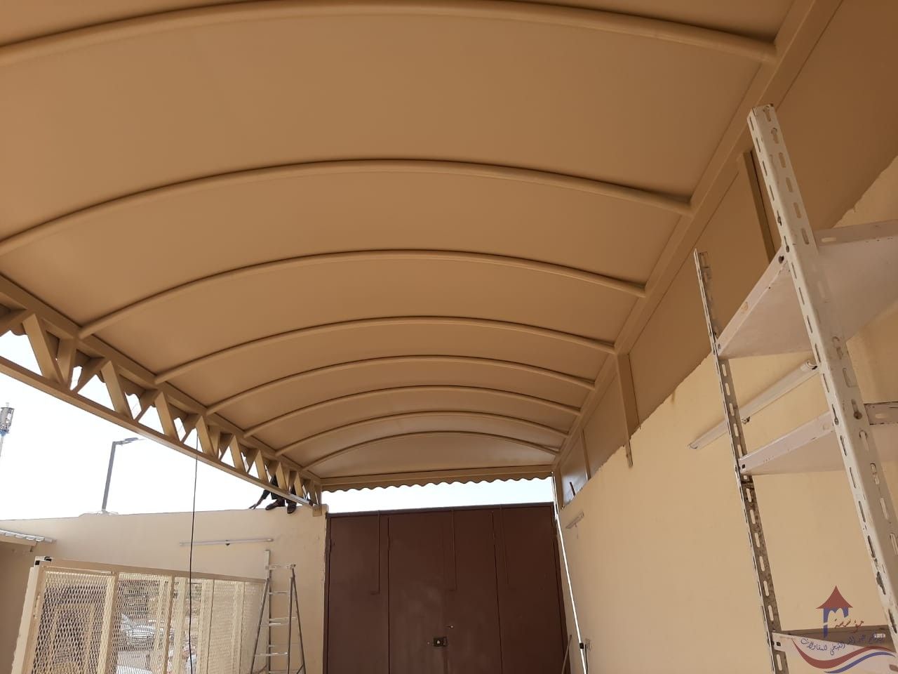 حداد مضلات وسواتر وهناجر كلادينج وهناجر