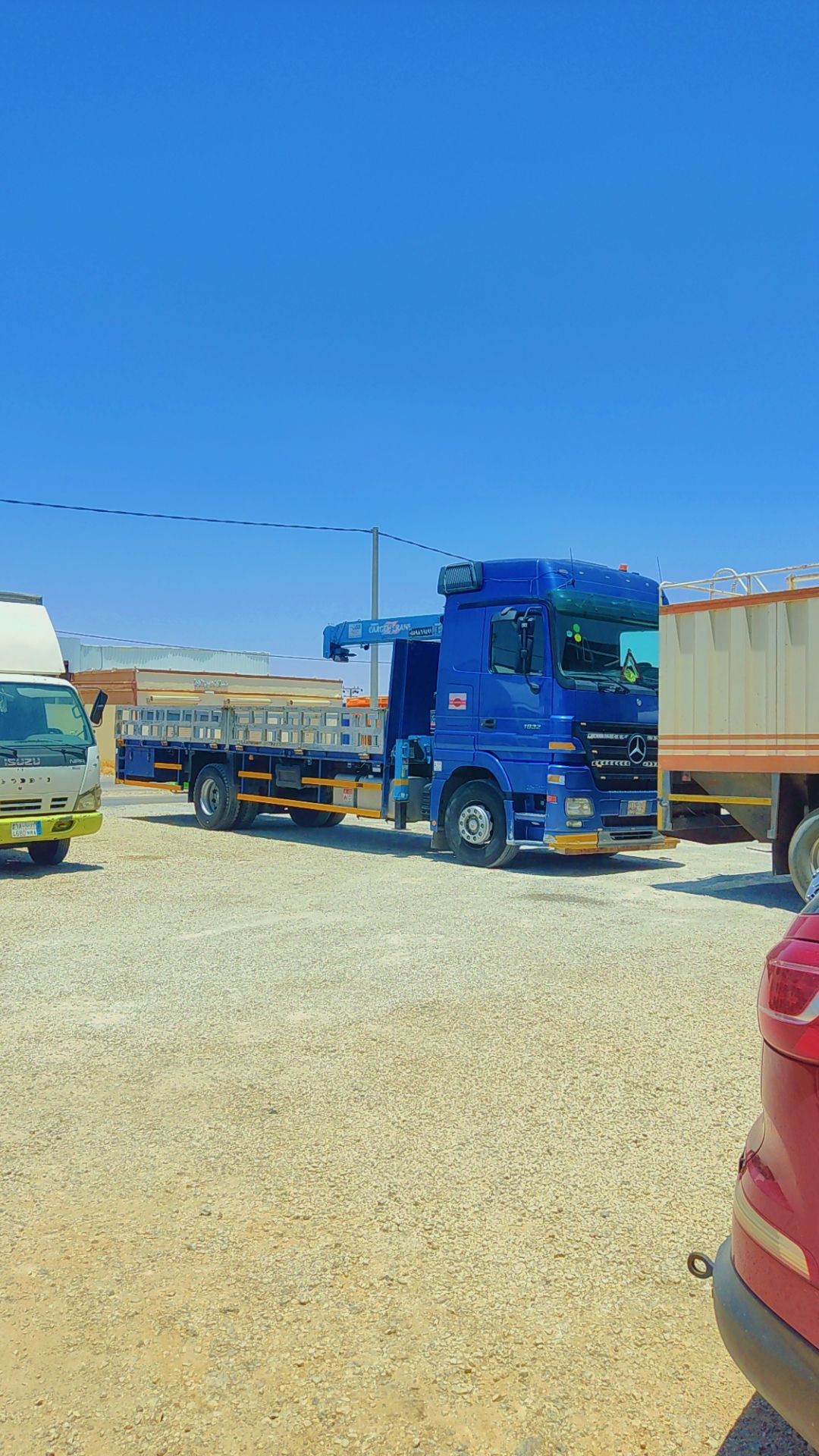 سياره ونش كبير نقل عام