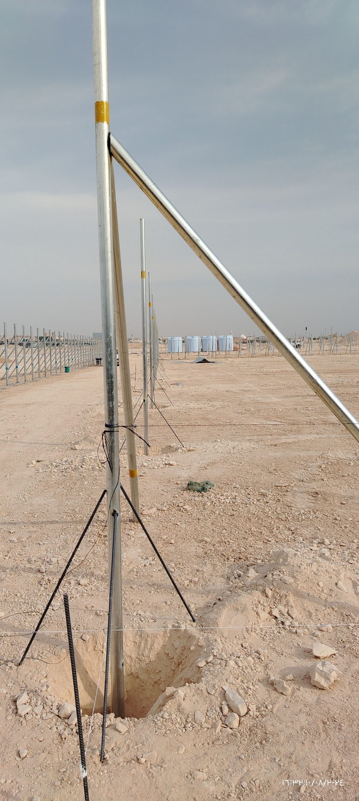 مقاول شبوك وسياج امنيه وإنشاء مستودعات ومضلات واعم