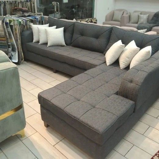 كنب حرف إل تفصيل بسعر المصنع