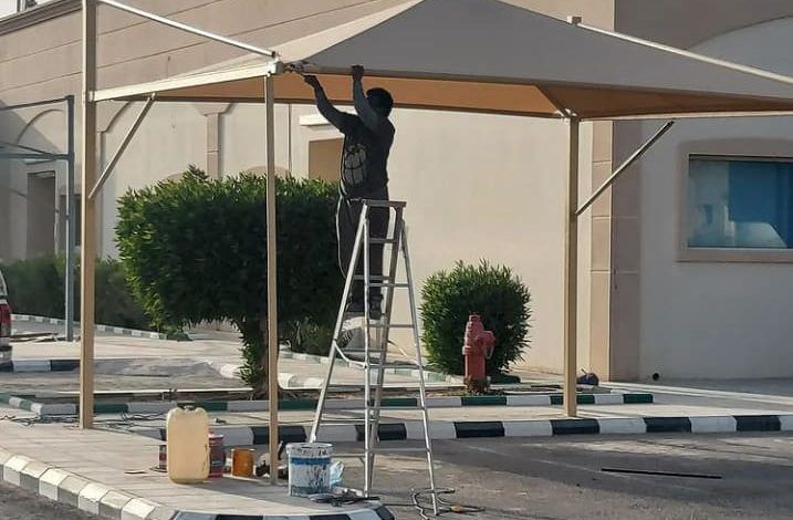 مضلات وبيوت شعر