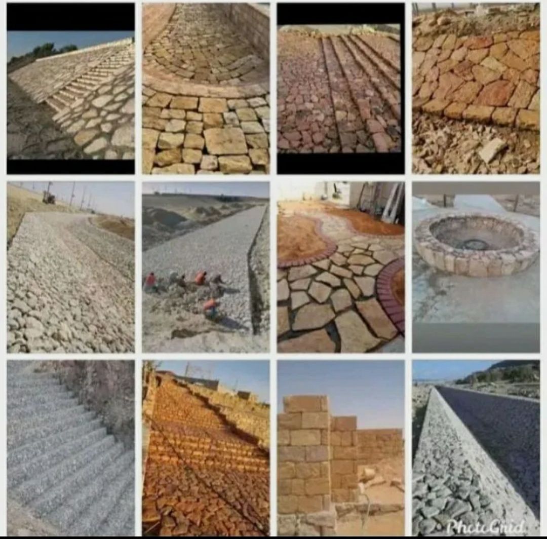 مقاول حجر ارضیات جدران استراحات 0577690732