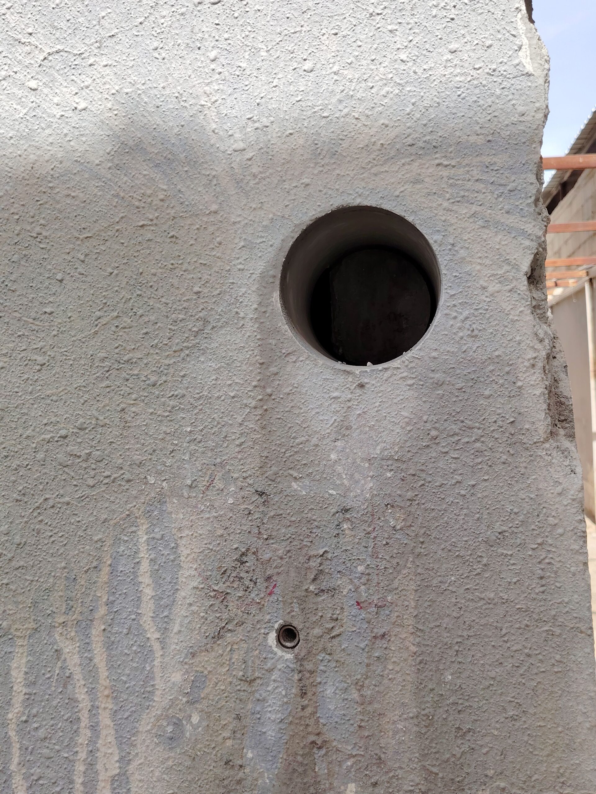 فتحات الكور وقص الخرسانة