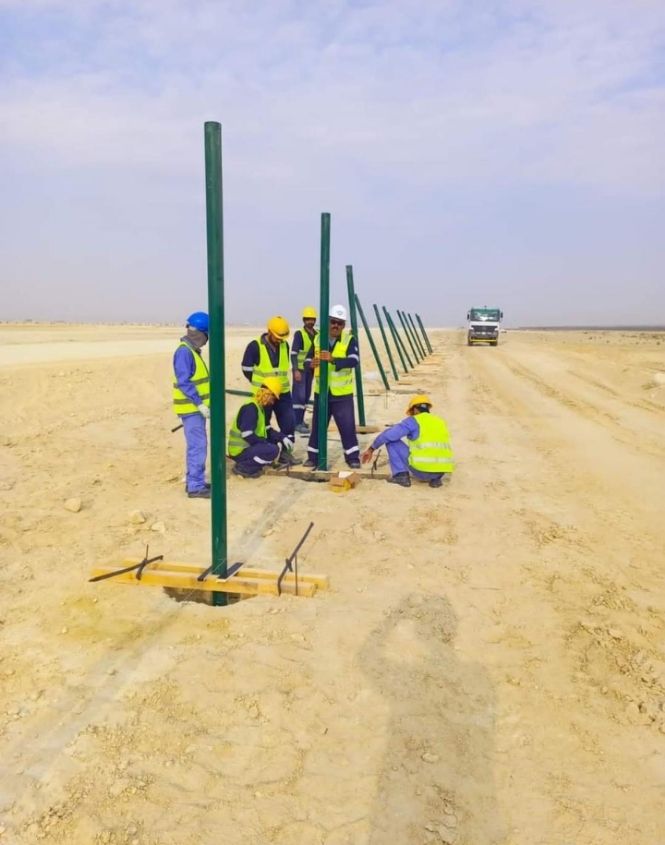 مقاول شبوك توريد وتركيب لجميع انواع سياج الشبك بجم