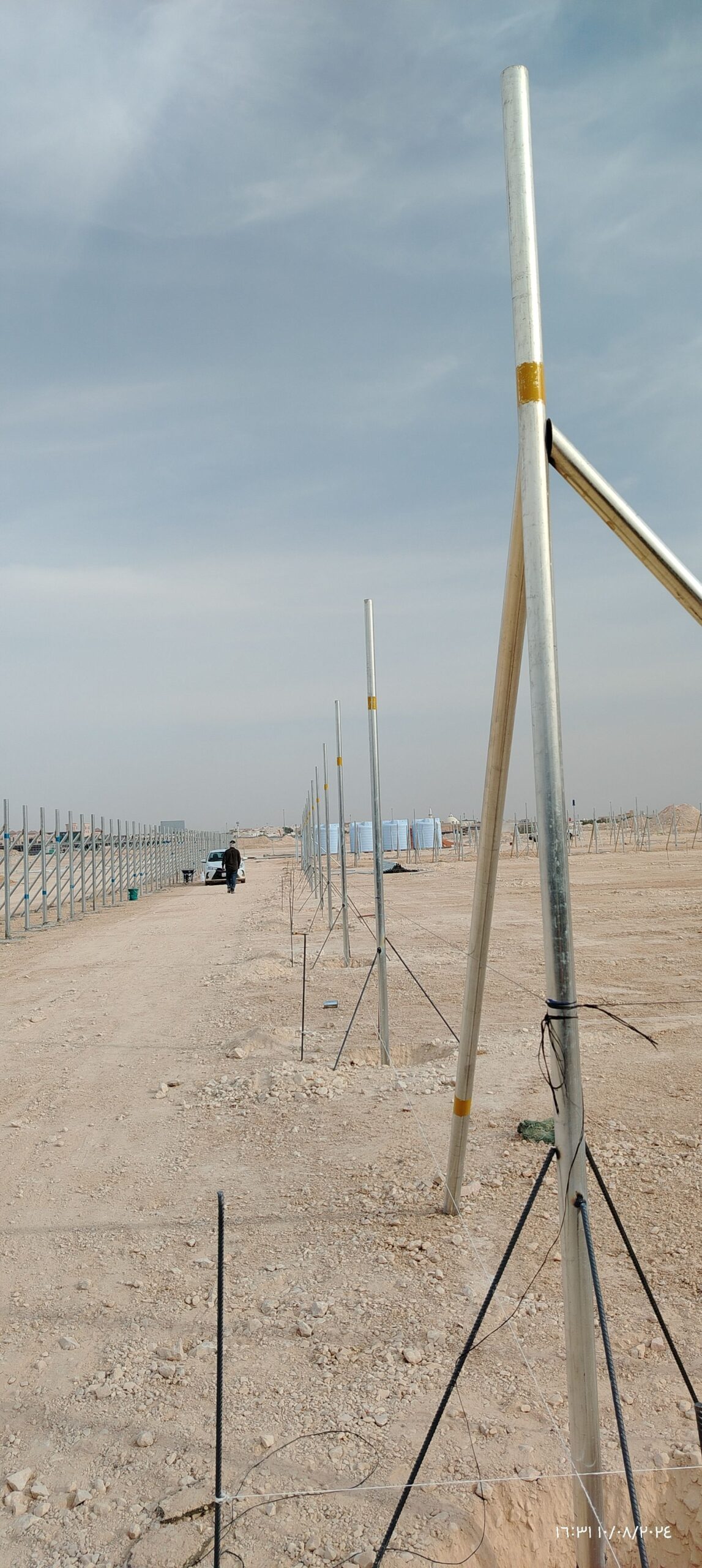 مقاول شبوك وسياج امنيه وإنشاء مستودعات ومضلات واعم