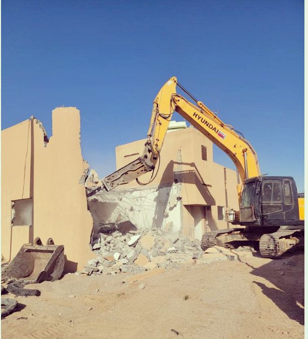 هدم ترحيل مخلفات هدم، مباني