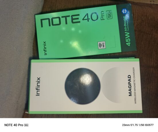 Infinix note 40 pro