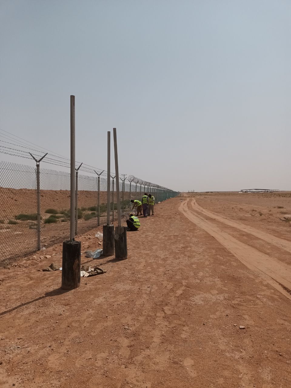 مقاولات لتوريد وتركيب جميع أنواع سياج الشبك بجميع