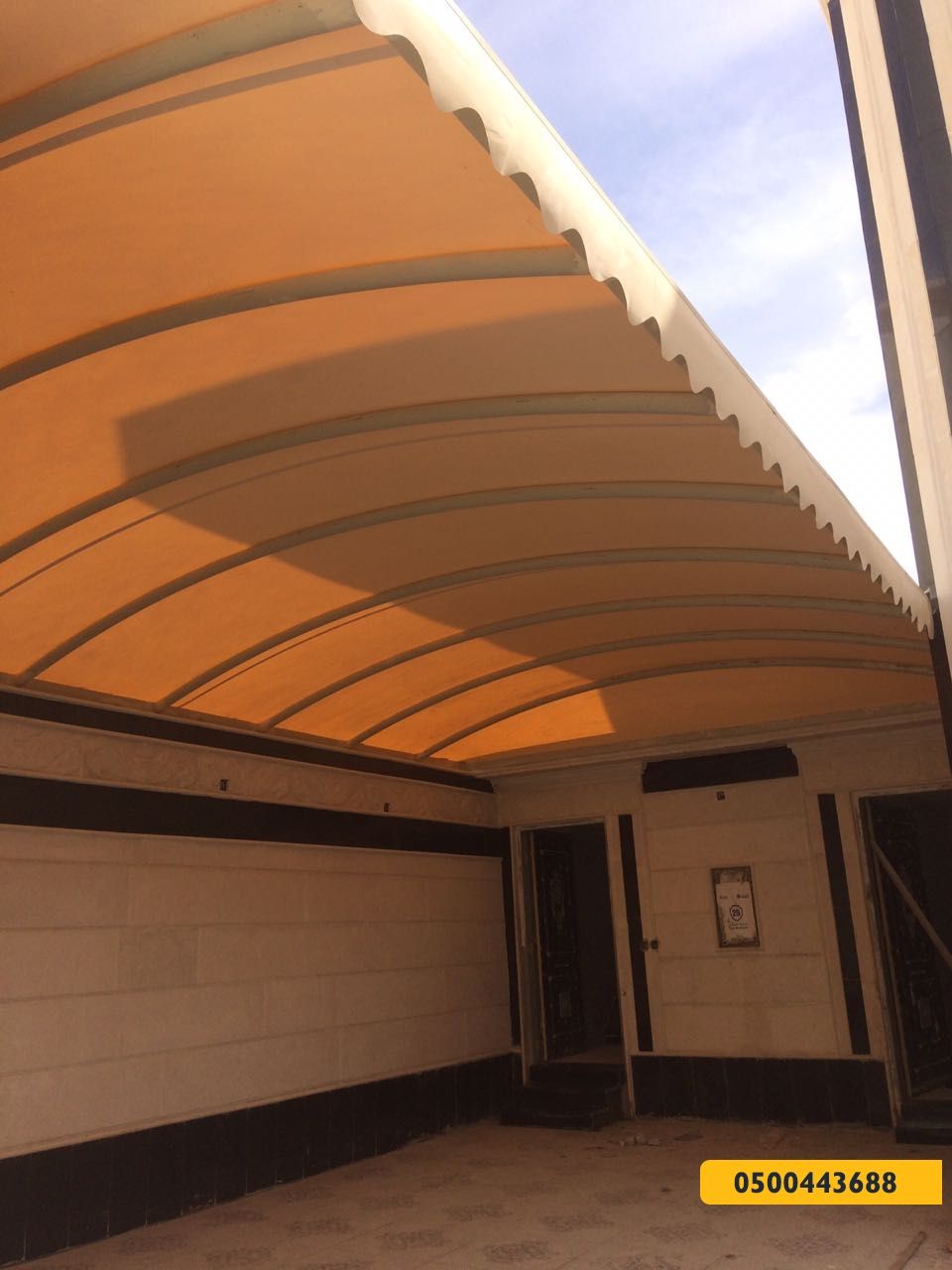 حداد مضلات وسواتر وهناجر كلادينج وهناجر