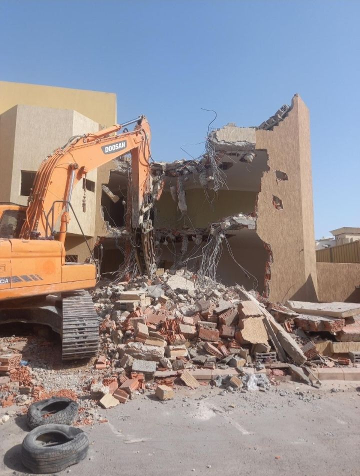 مقاول هدم مباني