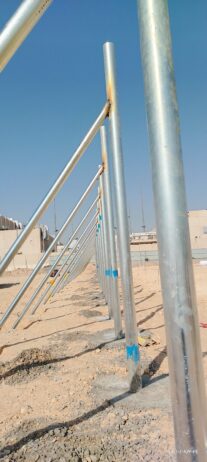 مقاول شبوك وسياج امنيه وإنشاء مستودعات ومضلات واعم