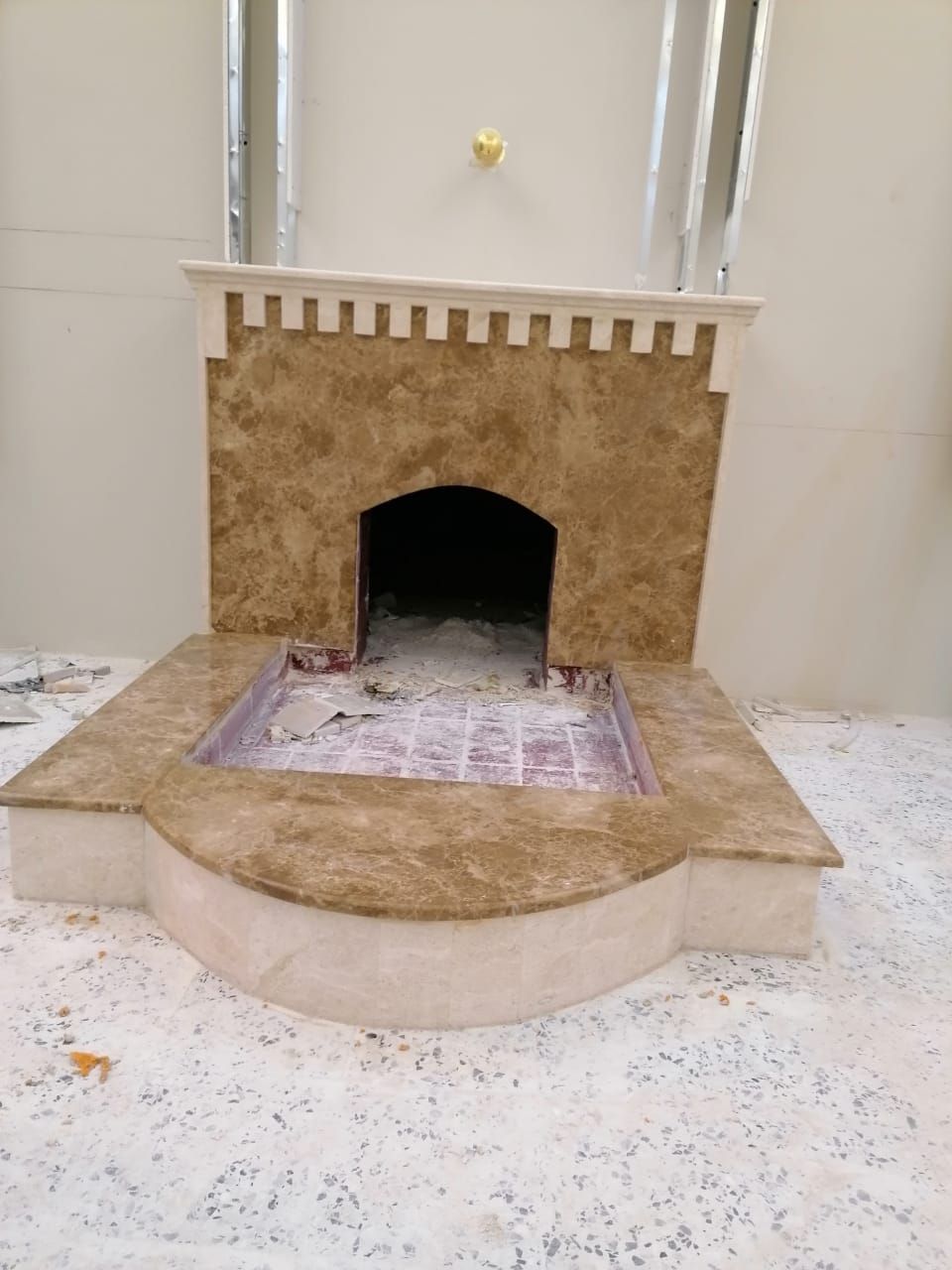 بيوت شعر مشب نار قرميد حديد