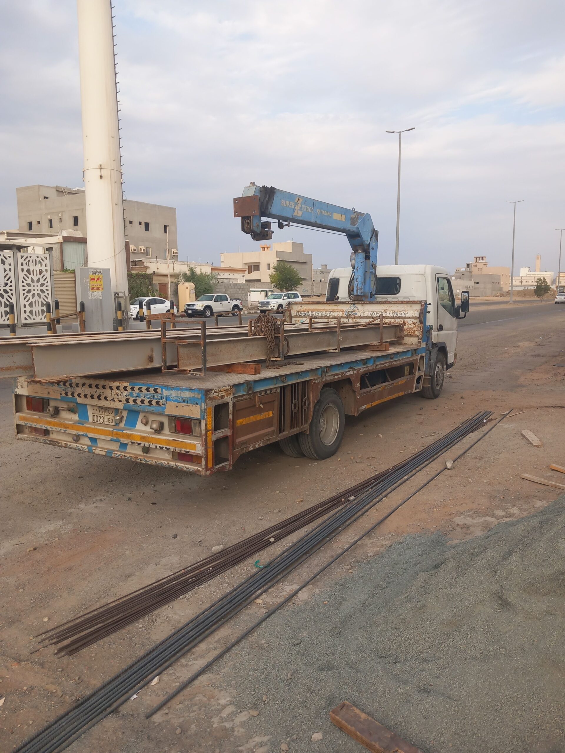 سطحه ونش كرين رافعه بوم ترك لايجار جده