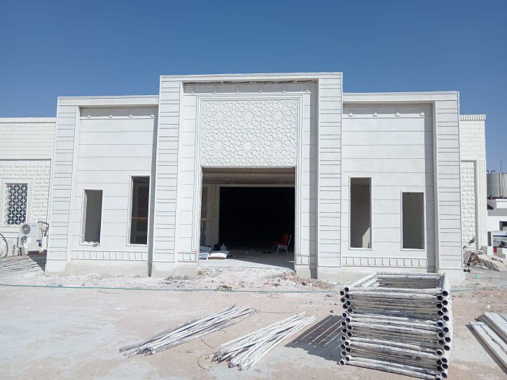 ديكور خارجي بديل الحجر الطبيعي لياسه ملونه