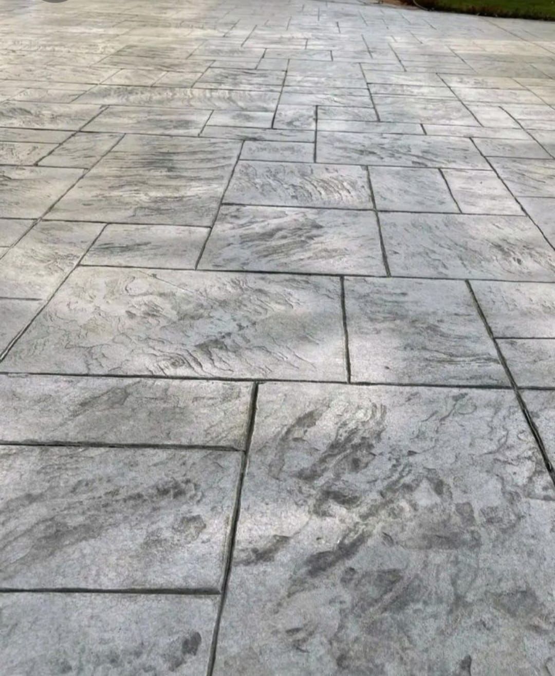 صبة مطبوعة شغل ديكورات خرسانية مطبوعة ميزانية