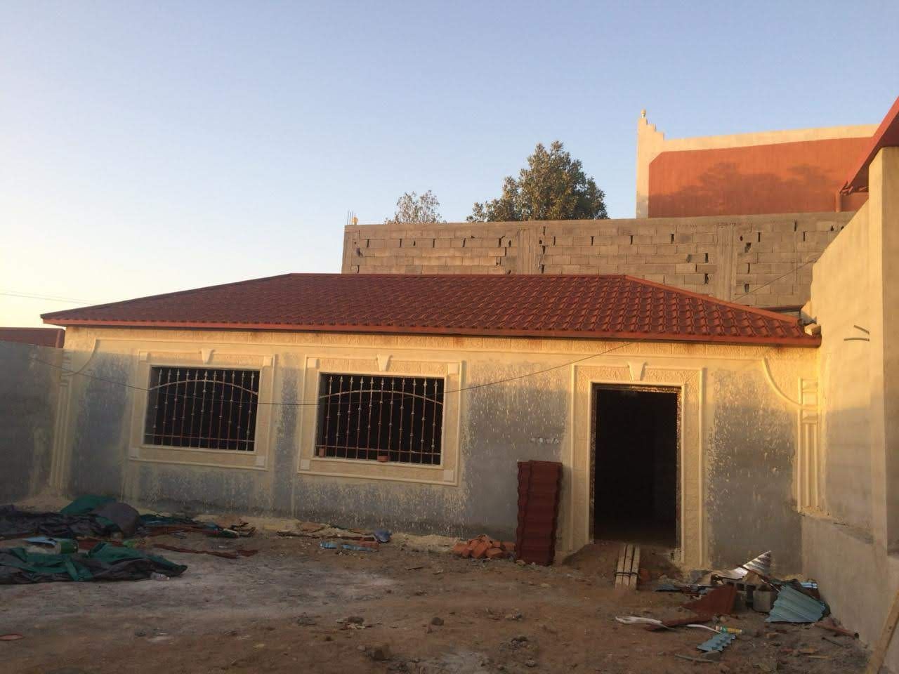 بيوت شعر مشب نار قرميد حديد تليبس قماش