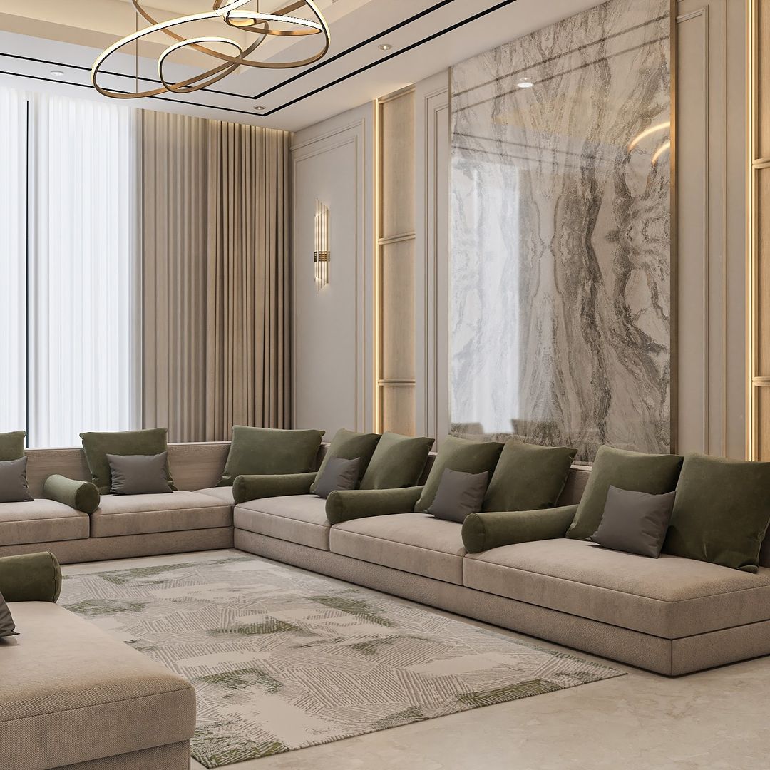 كنب أرضي تفصيل وتفصيل مساند ظهر وتفصيل جميع انواع