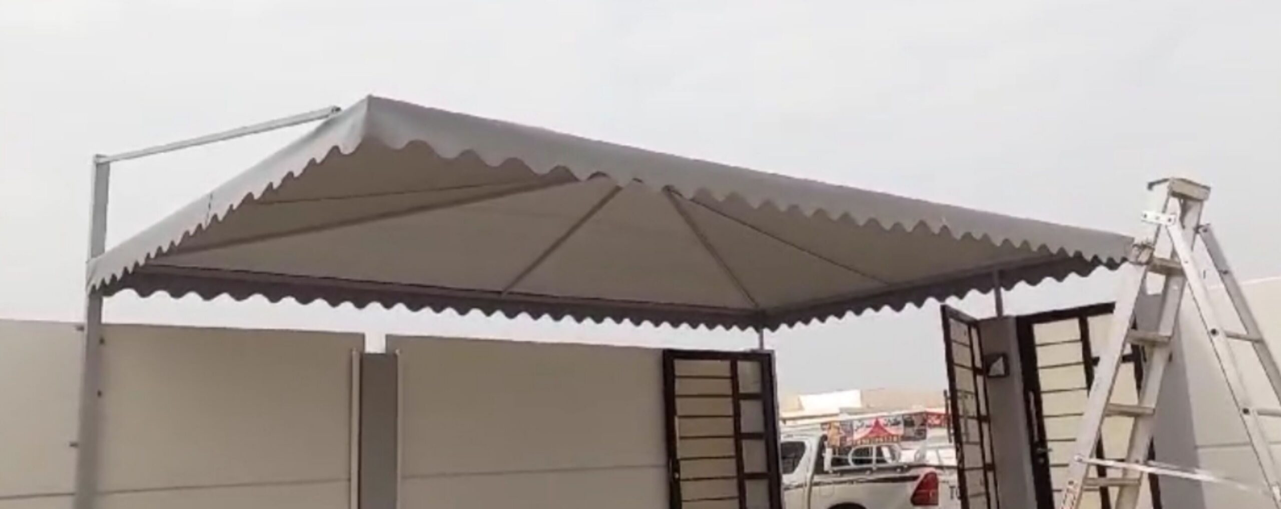 خيام مضلات سواتر برجولات قرميد