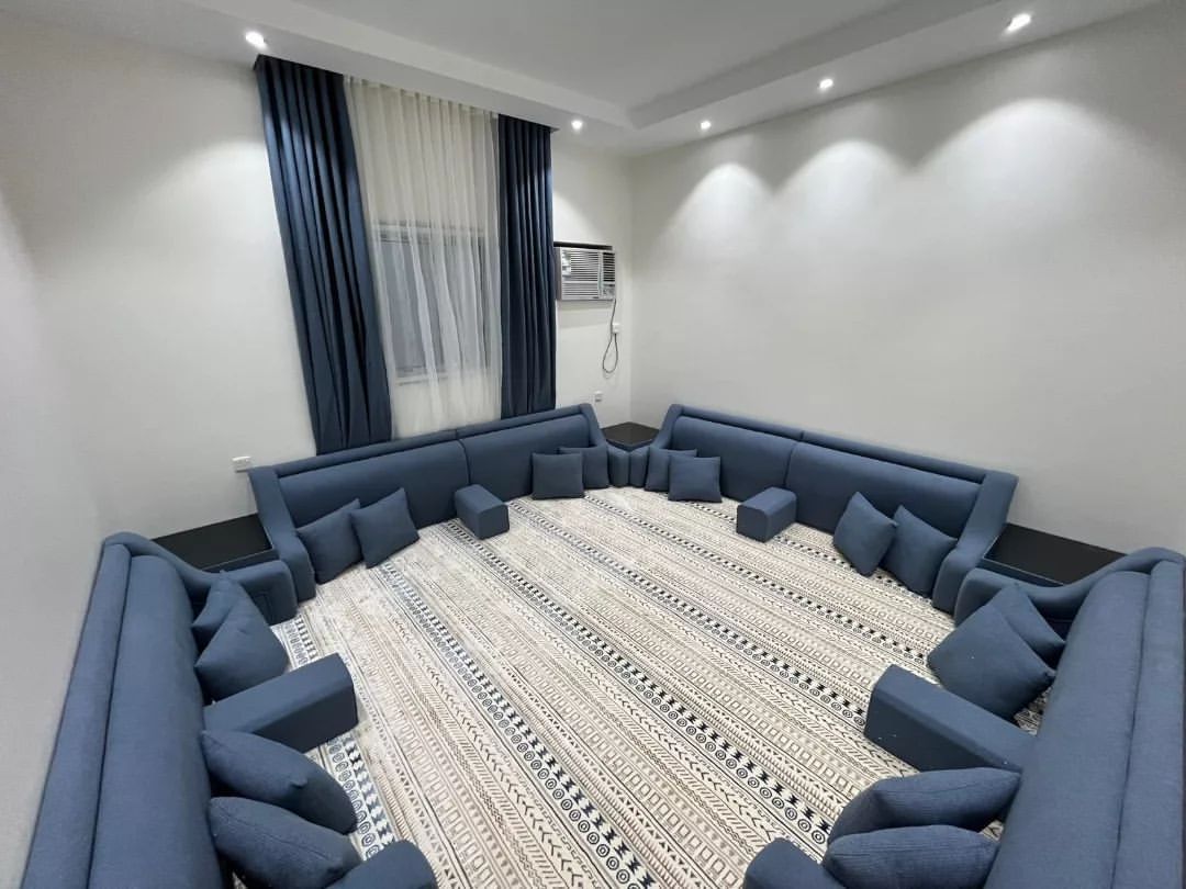 كنب أرضي تفصيل وتفصيل مساند ظهر وتفصيل جميع انواع