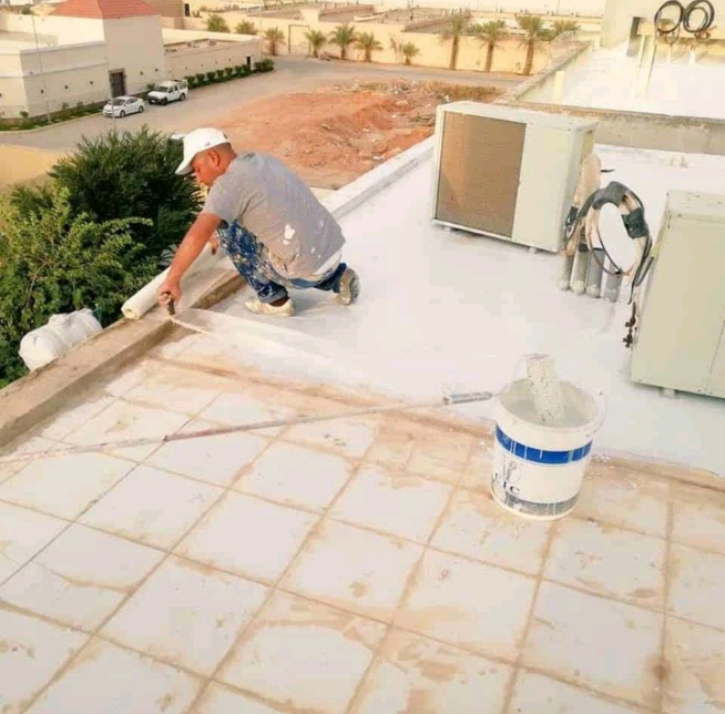 عوازل اسطح ضد تسريب المياه وعاكس الحراره ضمان 10سن