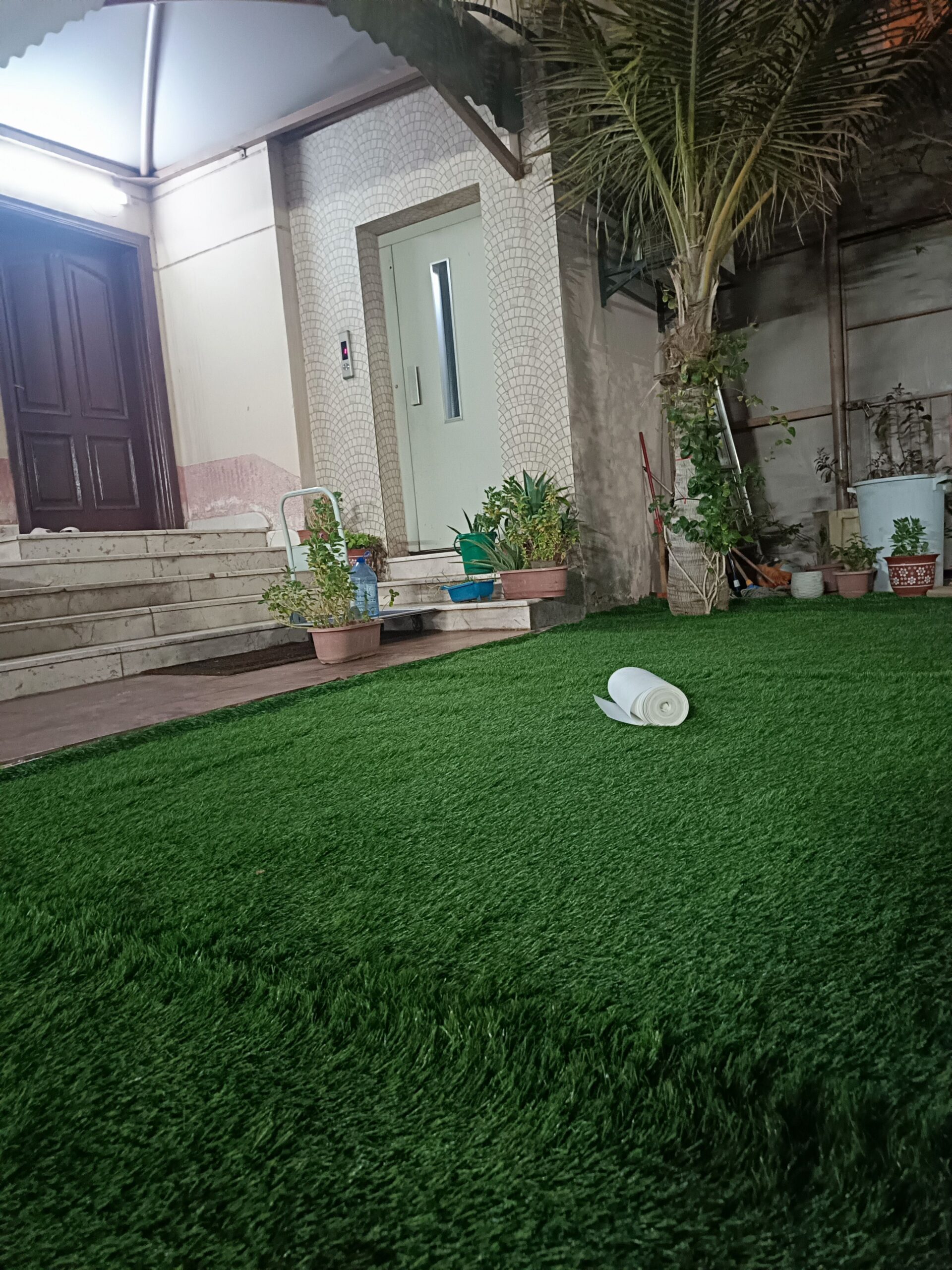 العشب الصناعي، ملاع