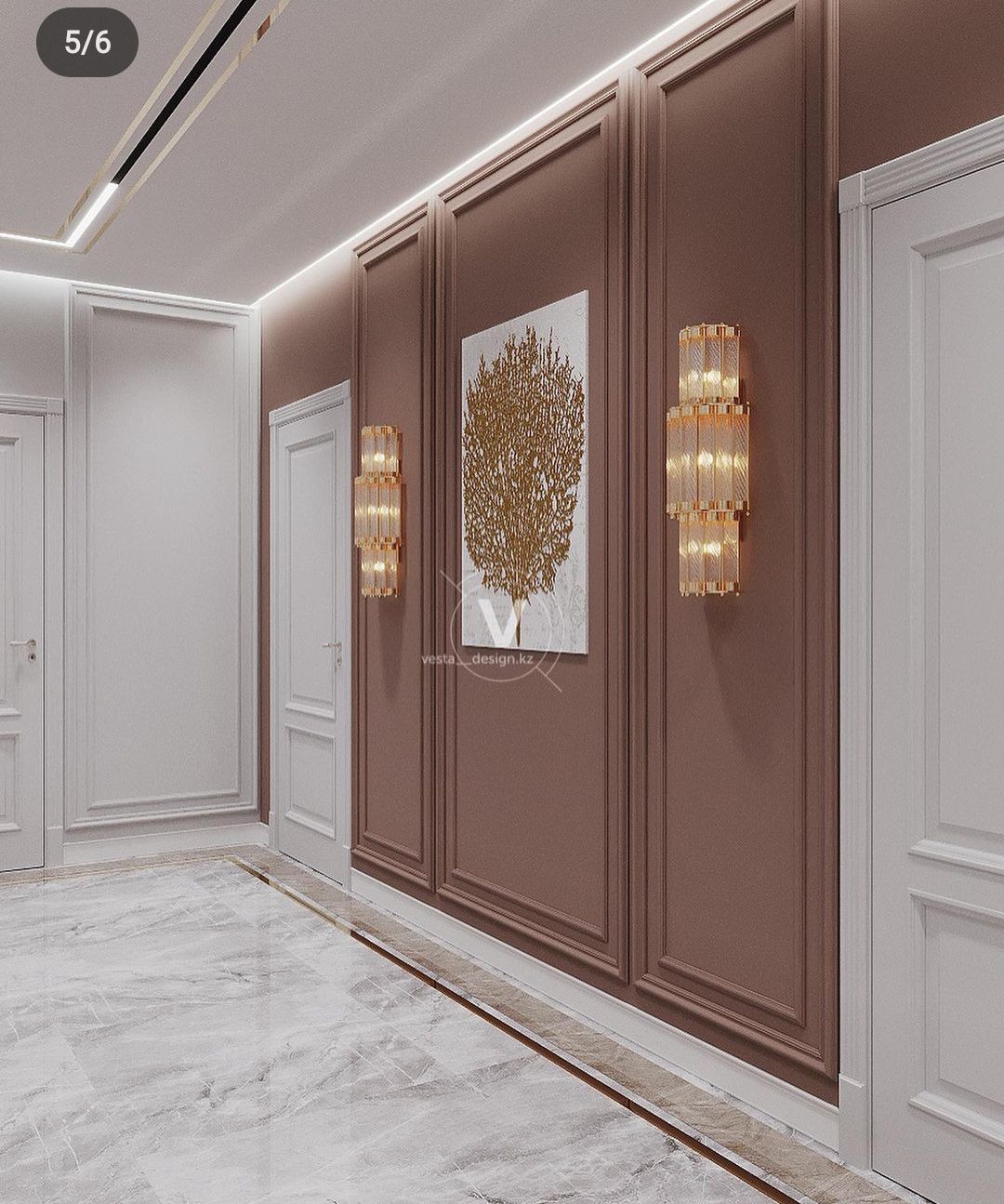 ديكورات والدهانات حديثه