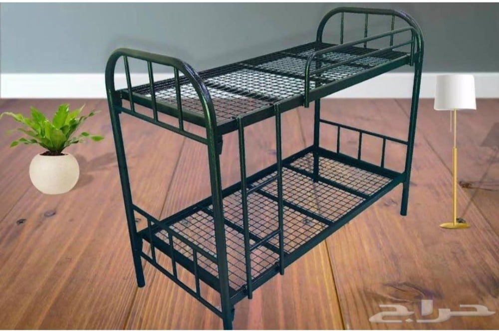 سرير حديد دورين نفرين جودة عالية